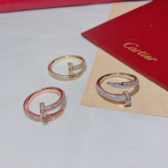까르띠에 Cartier 큐빅 오픈 반지 프리
