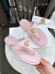 베르사체 Versace 메탈 프로필 사진 플랫 조리