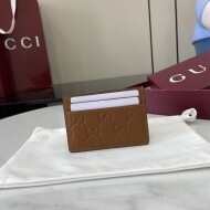 구찌 GUCCI Emblem 모던 엠보 카드 지갑