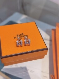 에르메스 Hermès 모던 클래식 캐주얼 심플 이어링
