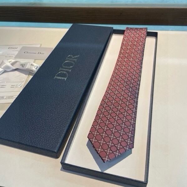 위핑,디올 DIOR 클래식 체크 남성 넥타이