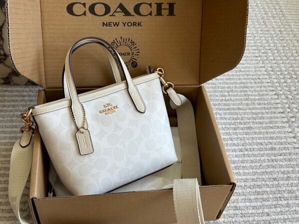 위핑,코치 Coach 모던 심플 플랩 메신저백