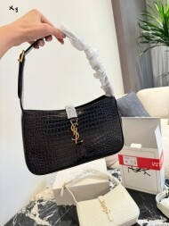생로랑 Saint Laurent 모던 심플 겨드랑이 가방 23x16x6.5cm