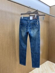 브루넬로 쿠치넬리 Brunello Cucinelli 신상 스판 워싱 남성 청바지
