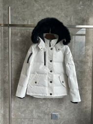 무스너클 Moose knuckles 여성용 클래식 패션 후드 다운 재킷