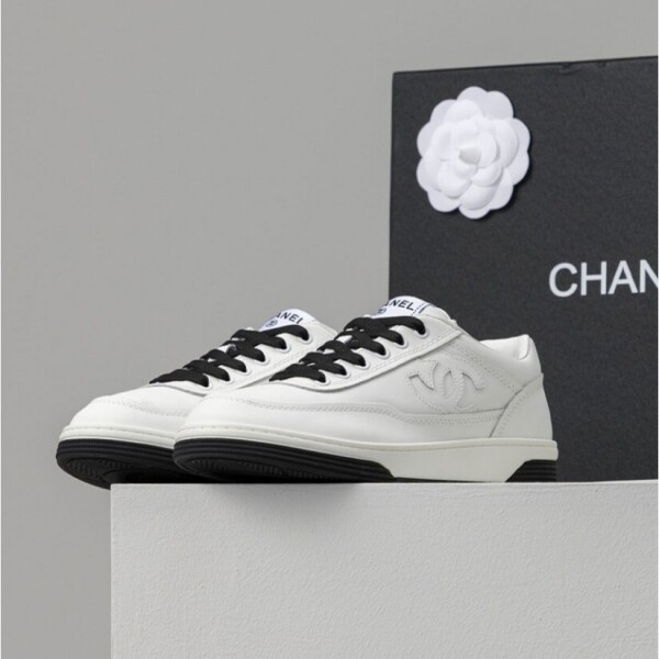 위핑,샤넬 CC로고 테니스 스니커즈