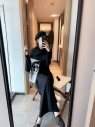 구찌 GUCCI 로고 자카드 모던 빈티지 캐주얼 스카프