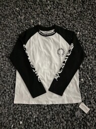 크롬하츠 Chrome Hearts 모던 클래식 패턴 캐주얼 긴팔 티셔츠 남녀공용