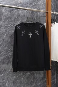 크롬하츠 Chrome Hearts 클래식 디자인 캐주얼 크루넥 스웨트셔츠