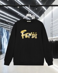 펜디 FENDI 클래식 디자인 캐주얼 크루넥 스웨트셔츠