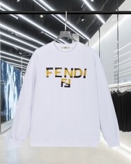 펜디 FENDI 클래식 디자인 캐주얼 크루넥 스웨트셔츠