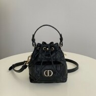 디올 카로 나노 버킷백 블랙