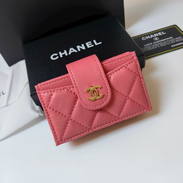 위핑,샤넬 클래식 아코디언 카드지갑