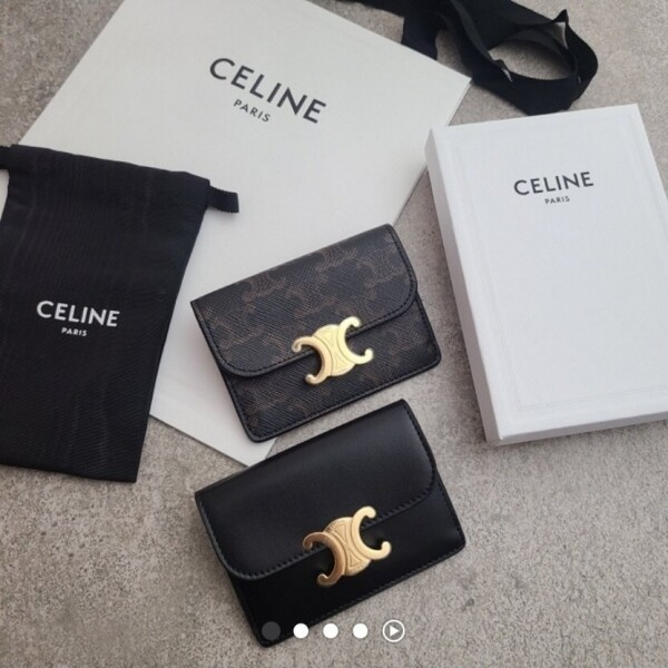 위핑,셀린느 샤이니 트리옹프 카드지갑