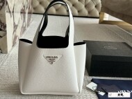 프라다 장바구니 코너 뉴 토트 가죽 토트백 소가죽 퀄리티 가죽백