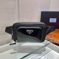 프라다 리나일론 레더 벨트백 2VL977
