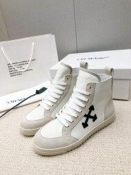 오프화이트 OFF WHITE 하이 트렌드 캐주얼 커플 워커