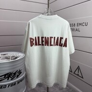 발렌시아가  루즈핏 라운드 반팔 남녀공용