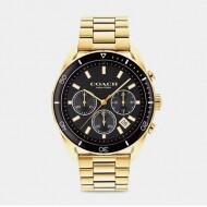 코치 남자 손목시계 14602517 프레스톤 블랙골드
