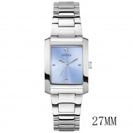 게스 GW0876L1 여성 시계 다이얼 Silver One Size