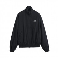 발렌시아가 BALENCIAGA 로고 자수 트렌드 캐주얼 재킷 코트