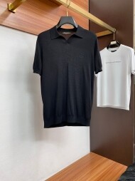 로로피아나 Loro Piana 신상 빈티지 남성 폴로 반팔