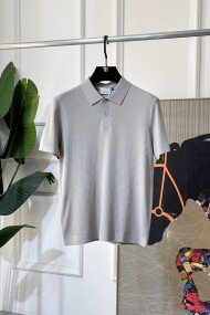 제냐 ZEGNA 빈티지 비즈니스 캐주얼 니트 남자 폴로 반팔