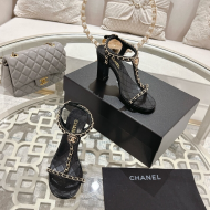 샤넬 Chanel 레더 샌들 G46109 굽높이 9.0cm