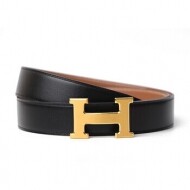 에르메스 Hermès H로고 금장 리버시블 벨트 32mm/38mm H064544CB86 H073967CA