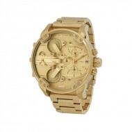 디젤 Diesel 미스터대디 57mm 빅사이즈 골드 메탈 남자 패션 손목 시계 DZ7399