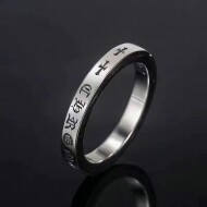 크롬 하츠 Chrome Hearts 입체 조각 빈티지 멀티 반지