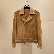 프라다 스웨이드 바이커 재킷 UPW540S