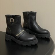 디올 여자 디 퀘스트 D-Quest 앵클 4.5CM 무광 부츠 KDT070VEA S900