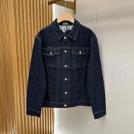 디올 오블리크 자켓 데님 블루 013D482J374X_C580