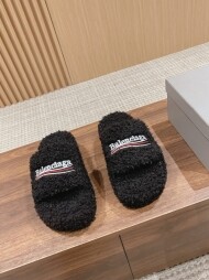 발렌시아가 샌들 슬라이드 퍼리 5컬러 654261W