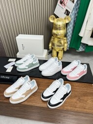 셀린느 CELINE 트레이너 CT-11 로우 레이스업 커플 스니커즈 - 카프스킨 363033338C