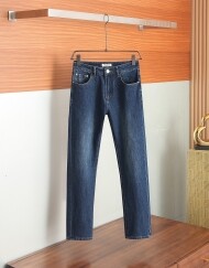 MiuMiu 청바지 남성 캐주얼 데님 팬츠