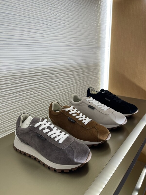 위핑,브루넬로 쿠치넬리 캐시미어 빈티지 여성 스니커즈